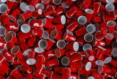 Engineering Student Turns Red Solo Cups into Stylish Sweaters That Don’t Shed Microplastics 